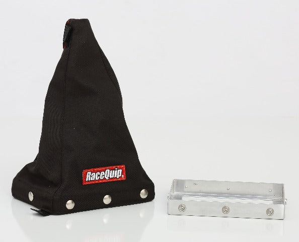 RaceQuip 871005 Tall 12 Fire-Retardant Shifter Boot Kit (Black)