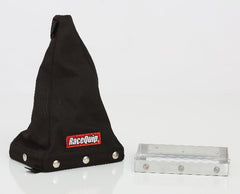 RaceQuip 871005 Tall 12 Fire-Retardant Shifter Boot Kit (Black)
