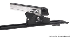 Rhino-Rack JA0749 Heavy Duty RLTP Trackmount Silver 2 Bar Roof Rack