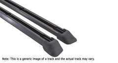 Rhino-Rack JA0749 Heavy Duty RLTP Trackmount Silver 2 Bar Roof Rack