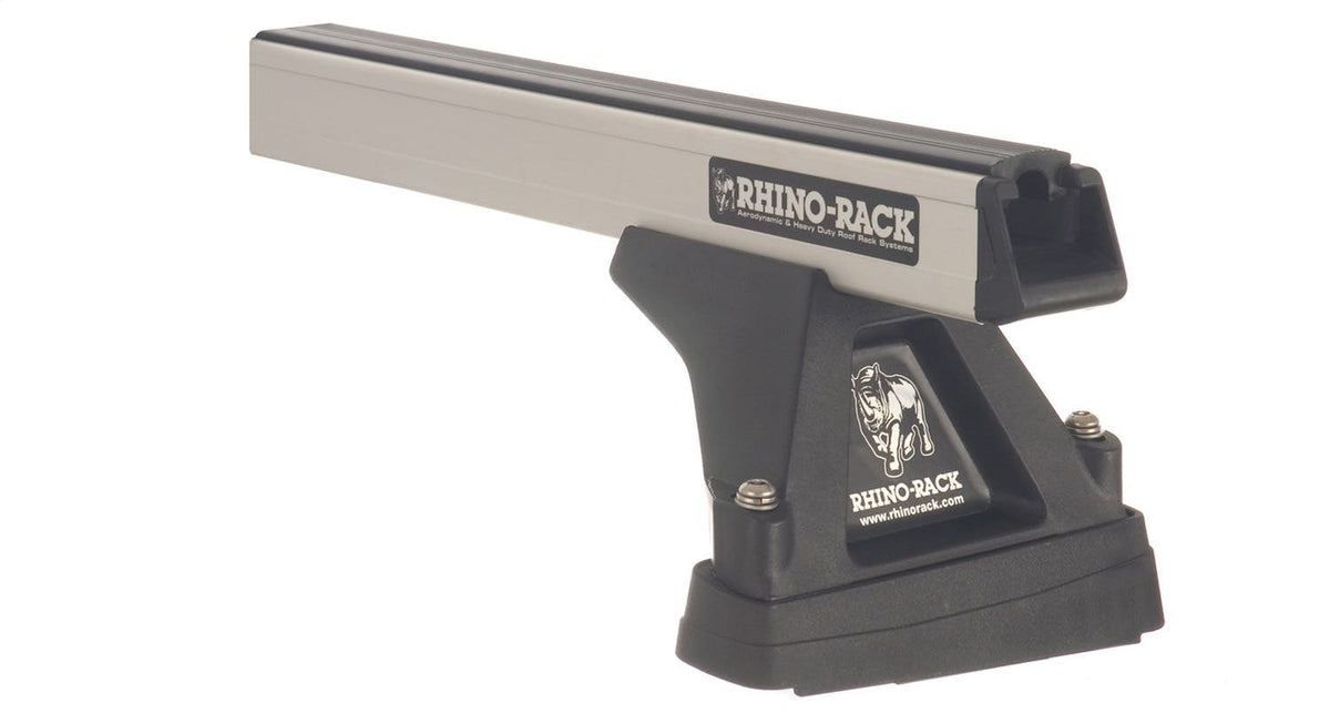 Rhino-Rack JA7666 Heavy Duty RLTF Silver 2 Bar Roof Rack