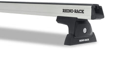 Rhino-Rack JA7948 Heavy Duty RLT600 Ditch Mount Silver 3 Bar Roof Rack