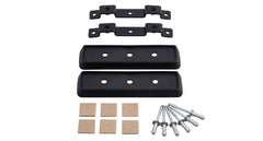 Rhino-Rack JA7948 Heavy Duty RLT600 Ditch Mount Silver 3 Bar Roof Rack