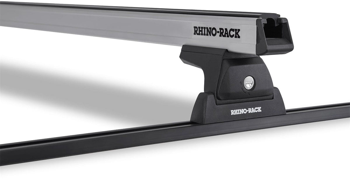 Rhino-Rack JA8752 Heavy Duty RLT600 Silver 2 Bar Roof Rack
