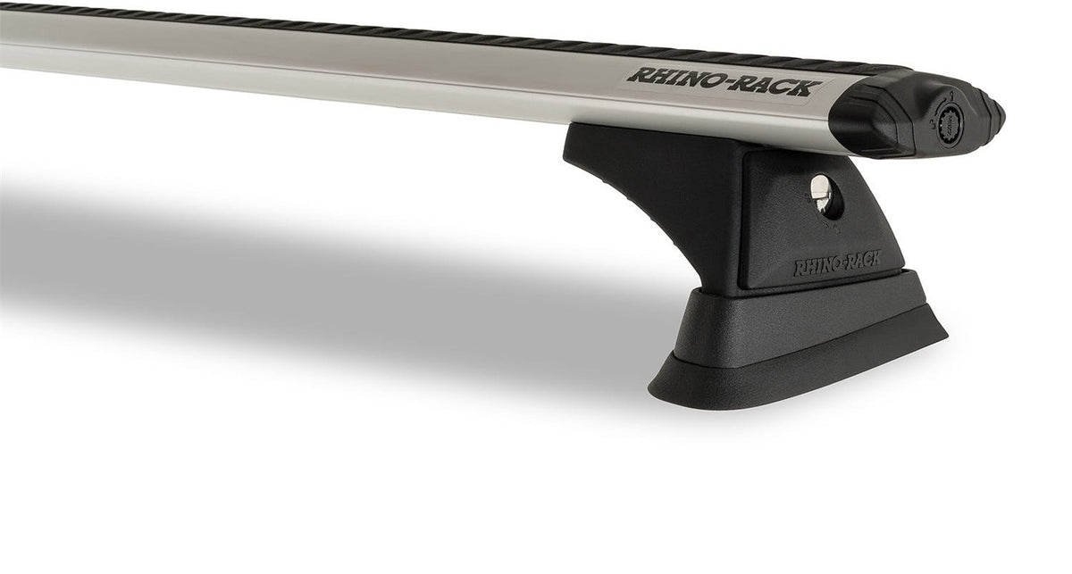 Rhino-Rack JA9701 Heavy Duty RCH Silver 2 Bar Roof Rack