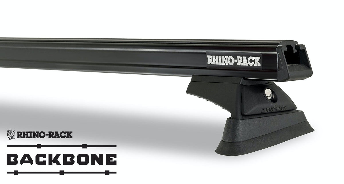 Rhino-Rack JC-01317 Heavy Duty RCL Black 2 Bar Rhino-Rack Backbone Roof Rack