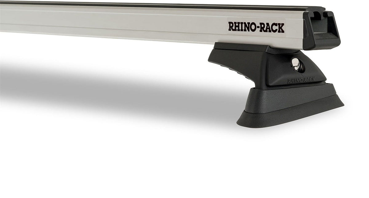 Rhino-Rack JC-01430 Heavy Duty RCL Silver 4 Bar Roof Rack