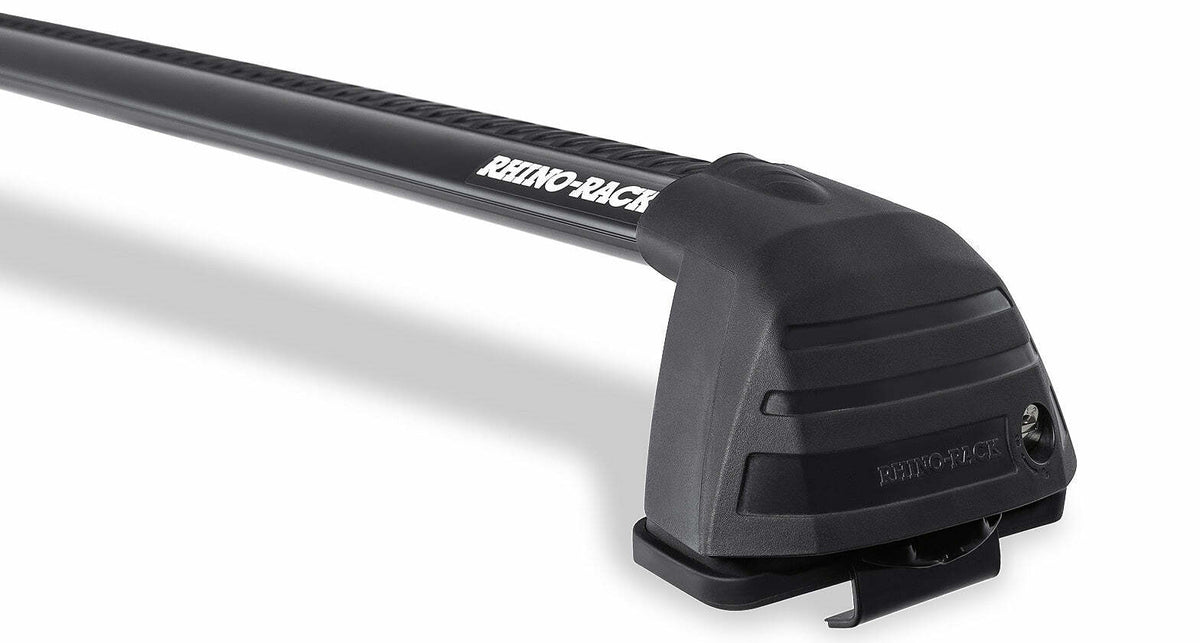 Rhino-Rack RV0112B Vortex ROC25 Flush Black 2 Bar Roof Rack