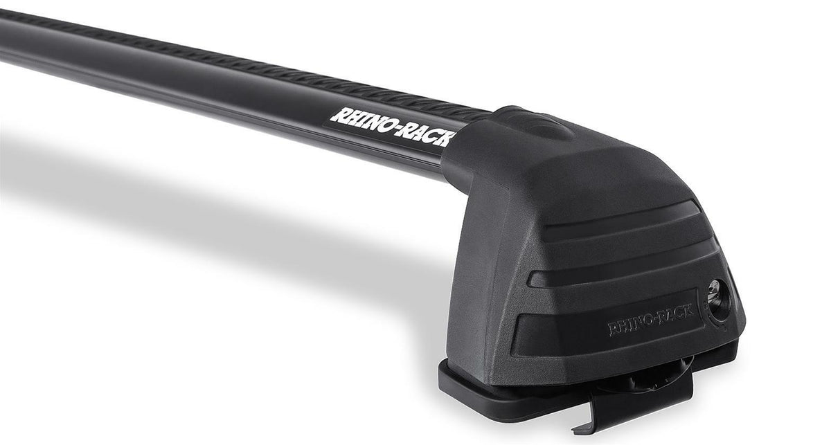 Rhino-Rack RV0372B Vortex ROC25 Flush Black 2 Bar Roof Rack