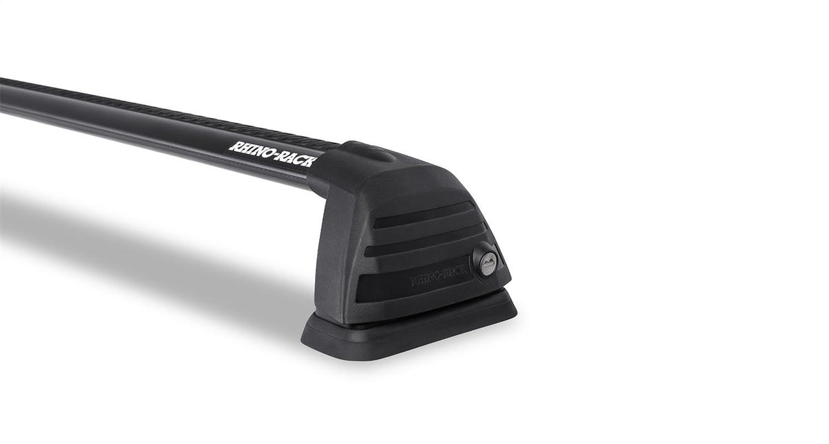 Rhino-Rack RV0649B Vortex ROC25 Flush Black 2 Bar FMP Roof Rack