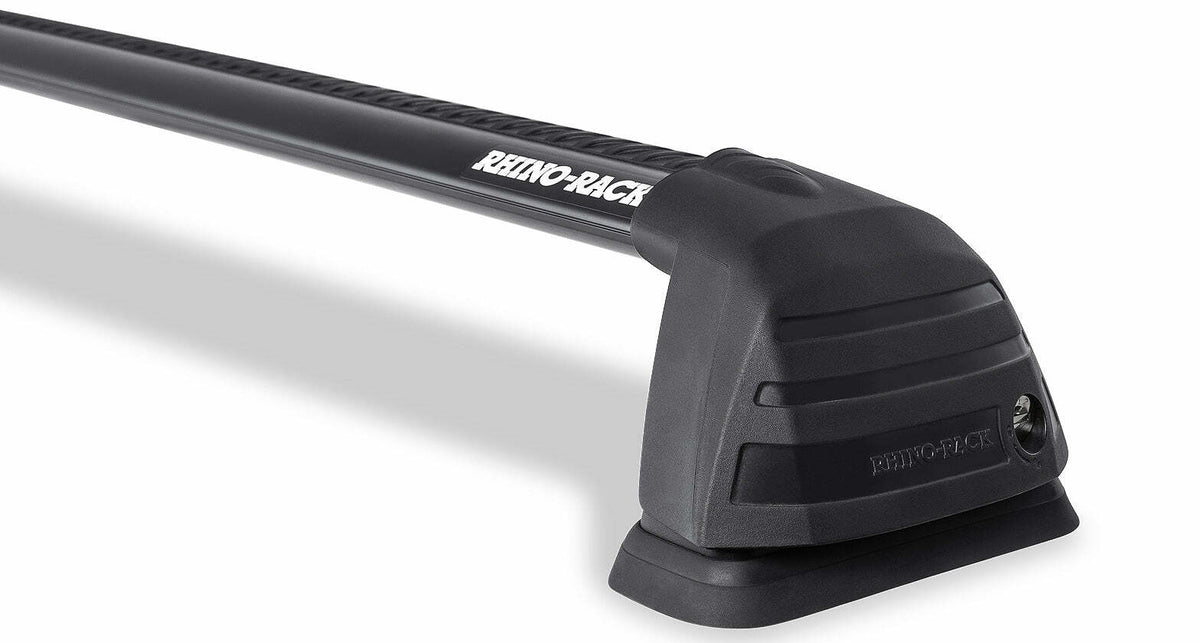 Rhino-Rack RV0680B Vortex ROC25 Flush Black 2 Bar FMP Roof Rack