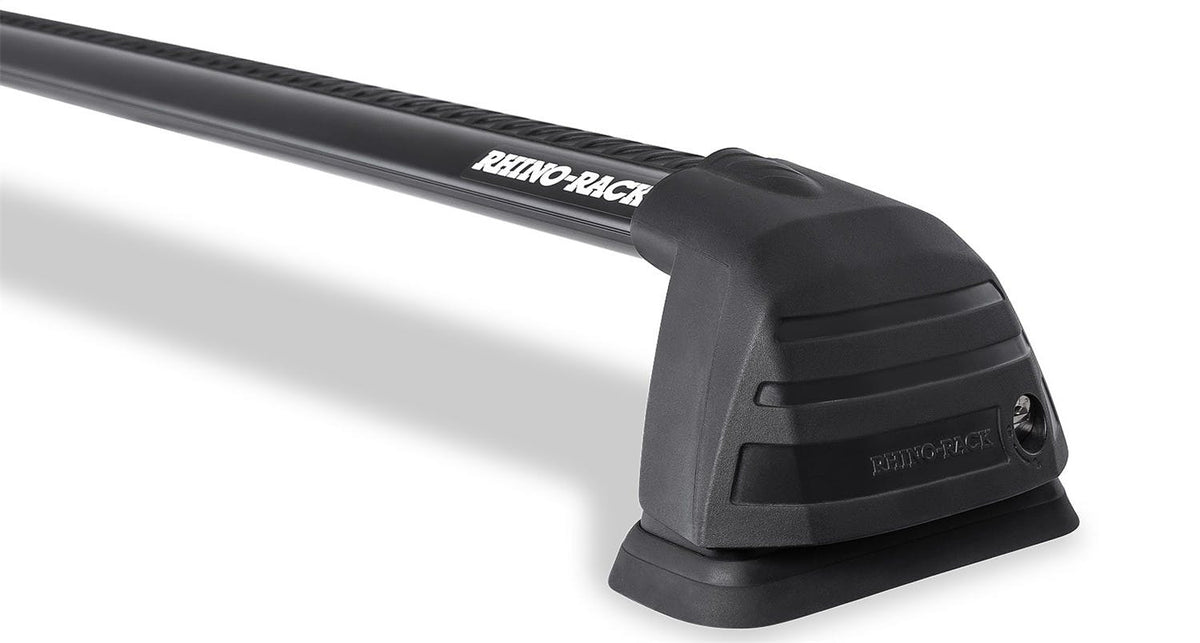 Rhino-Rack RV0769B Vortex ROC25 Flush Black 2 Bar Roof Rack