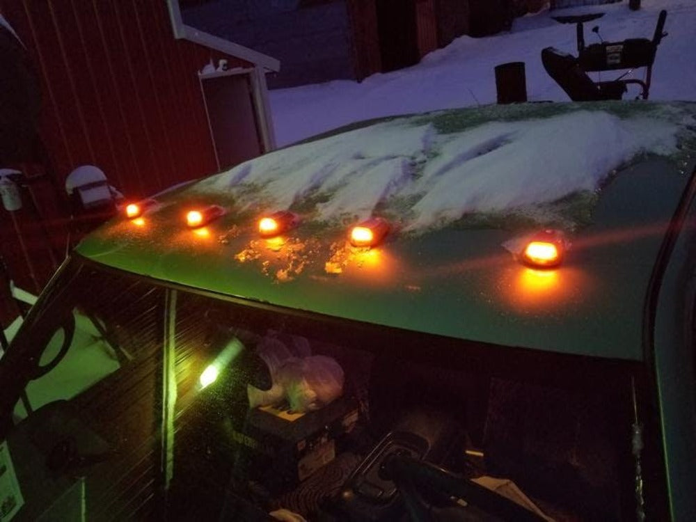 Race Sport Lighting 1007472 LoPro Wireless Solar-Powered Truck CAB LED Light system