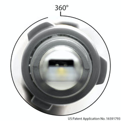 Race Sport Lighting 9006-G4LED 9006 LED Headlight Conversion Kit with 360 ratchet style clock-able base