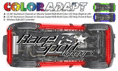 Race Sport Lighting RSUKIT Race Sport ColorADAPT LED Underbody Kit w/remote control