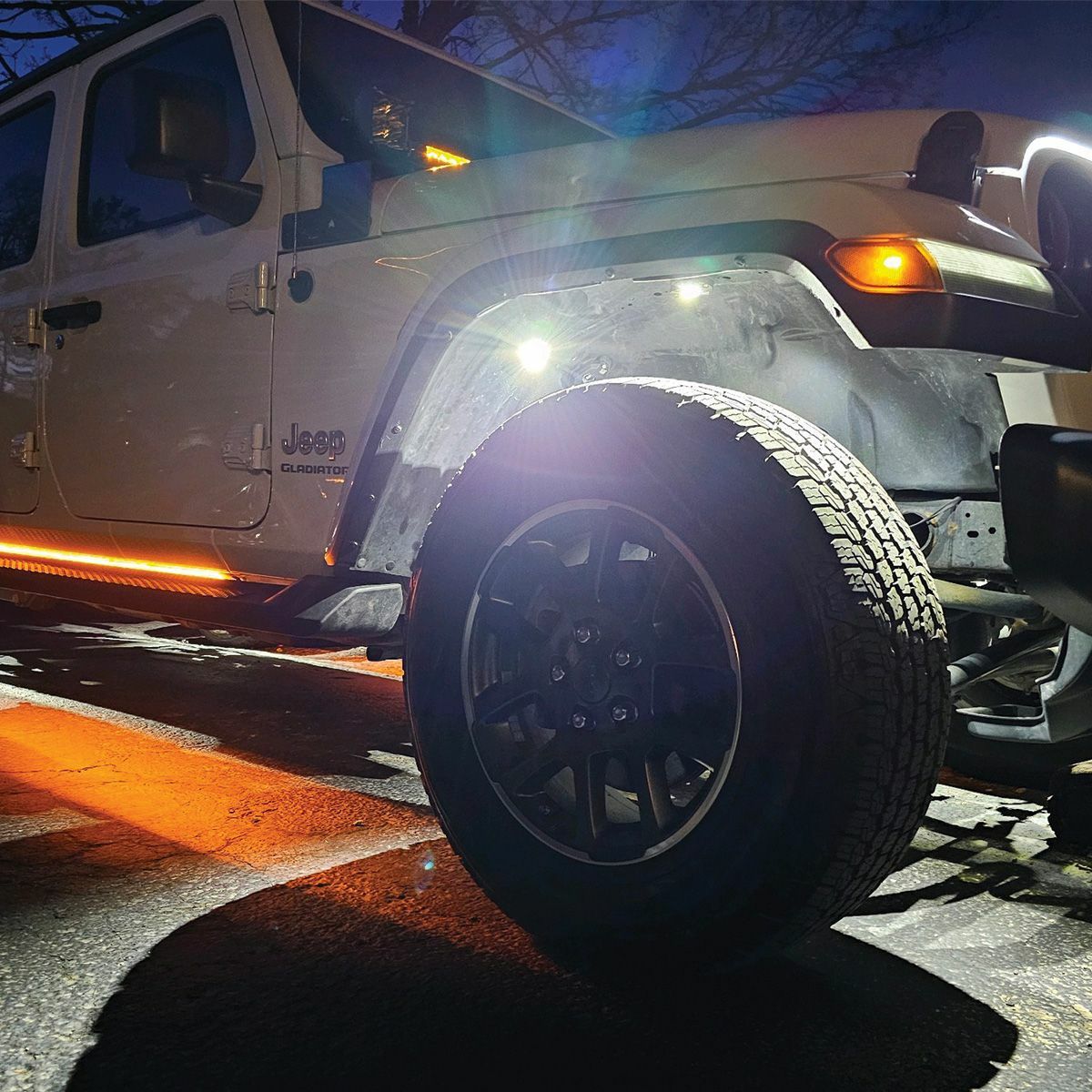 Race Sport Lighting NEW - 12pc Ultra Bright White 14000 Lumen LED Rock Light Crawler Kit with Seven Fade and Strobe Patterns Race Sport Lighting ULTRA12WK