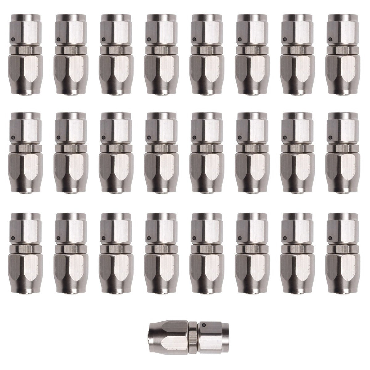 Russell 610019 Endura -4 Straight Hose End Assy 25 Pc Bulk Pkg