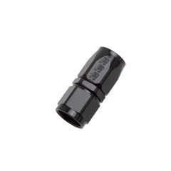 Russell 610035 Full Flow Hose End Straight -8AN All Black Finish