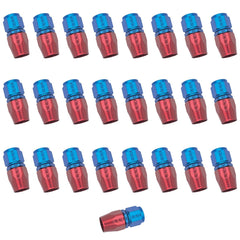 Russell 610048 Full Flow Hose End -10 Straight 25 Piece Bulk Package