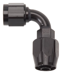 Russell 610185 Full Flow Hose End 90 deg -10AN All Black Finish