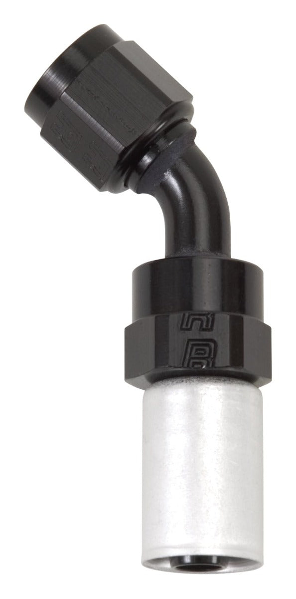 Russell 610533 Hose End Crimp 8 45? Blk/Slv