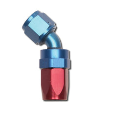 Russell 613110 Full Flow Swivel Hose End 45 Deg. End