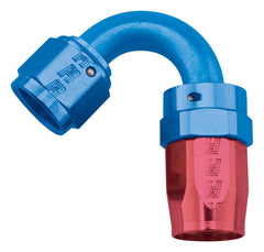 Russell 613420 Full Flow Swivel Tight Radius Hose End 120 #10 Anodized