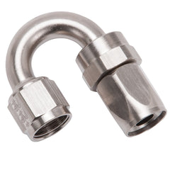 Russell 613511 Full Flow Swivel Tight Radius Hose End 180 #8 Endura