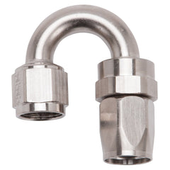 Russell 613511 Full Flow Swivel Tight Radius Hose End 180 #8 Endura