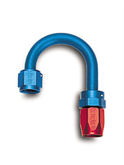 Russell 613541 Full Flow Swivel Tight Radius Hose End 180 #16 Endura