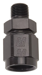 Russell 614202 Straight AN Swivel to Male NPT  -4 Black