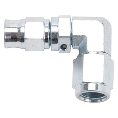 Russell 620391 Powerflex Rebuildable Hose End #3 AN 90 Deg Forged SS Finish