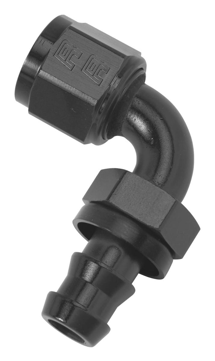 Russell 624163 Hose End Twist-Lok 90? -6 Black