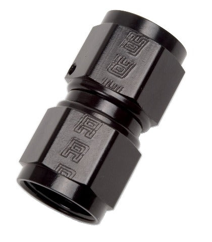 Russell 640033 Swivel Coupler Fitting  Straight  #12 Black Finish