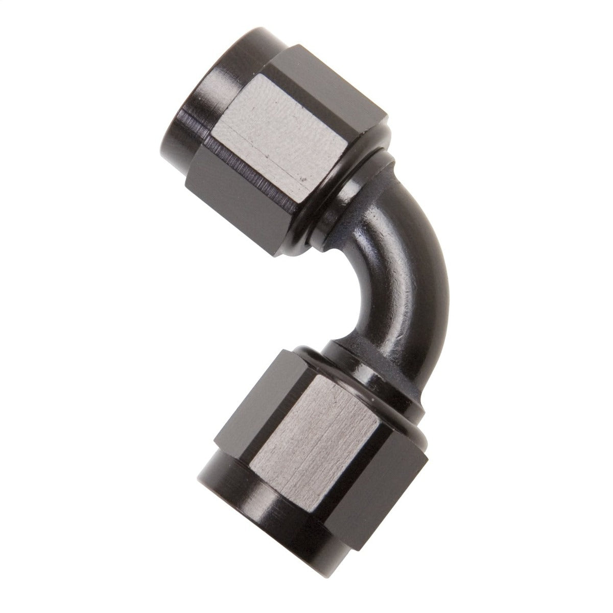Russell 640183 Swivel Coupler 90 Deg -10 AN Black Anodize