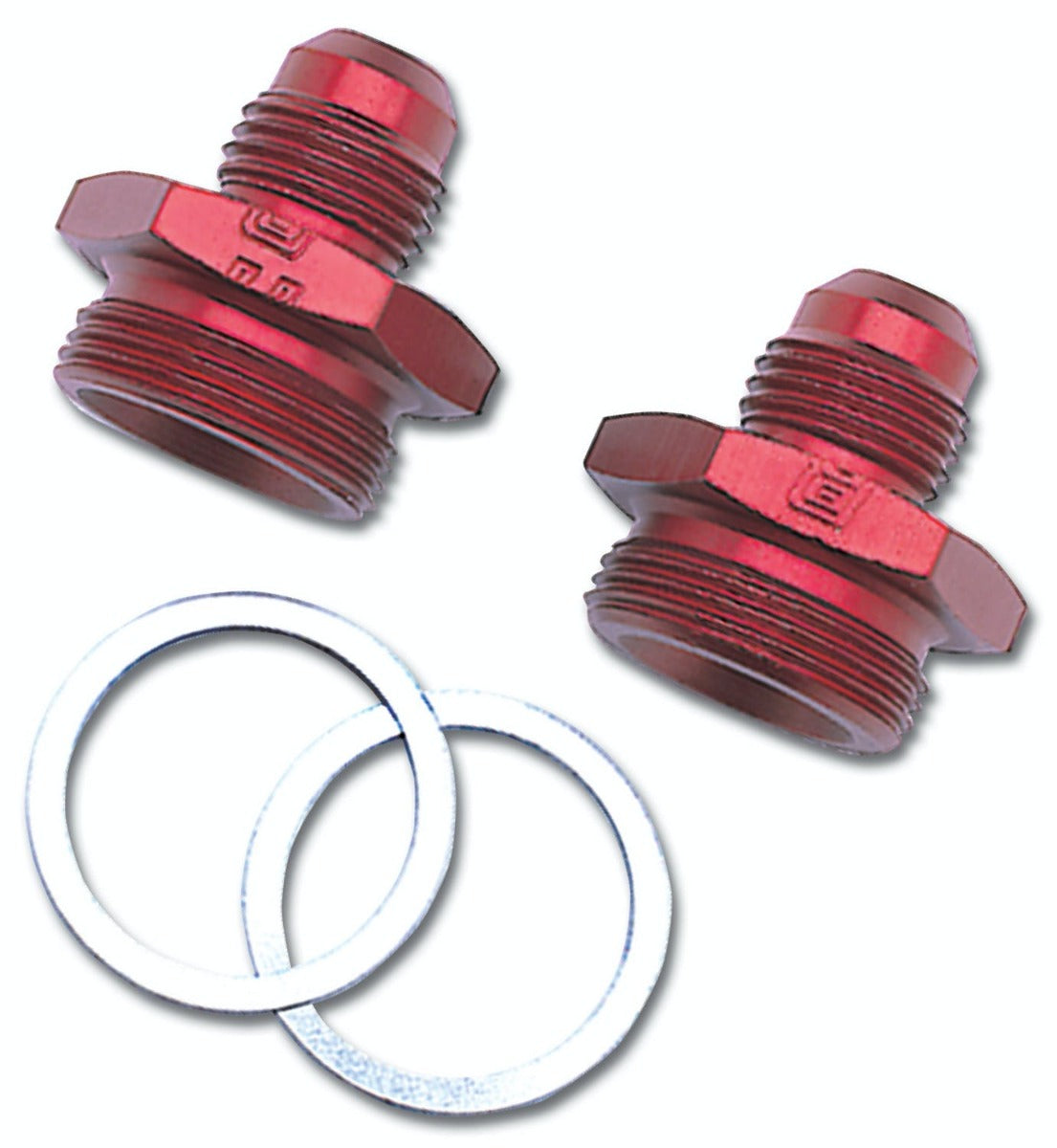 Russell 640220 #6 Male Dual Feed Holley Fitting