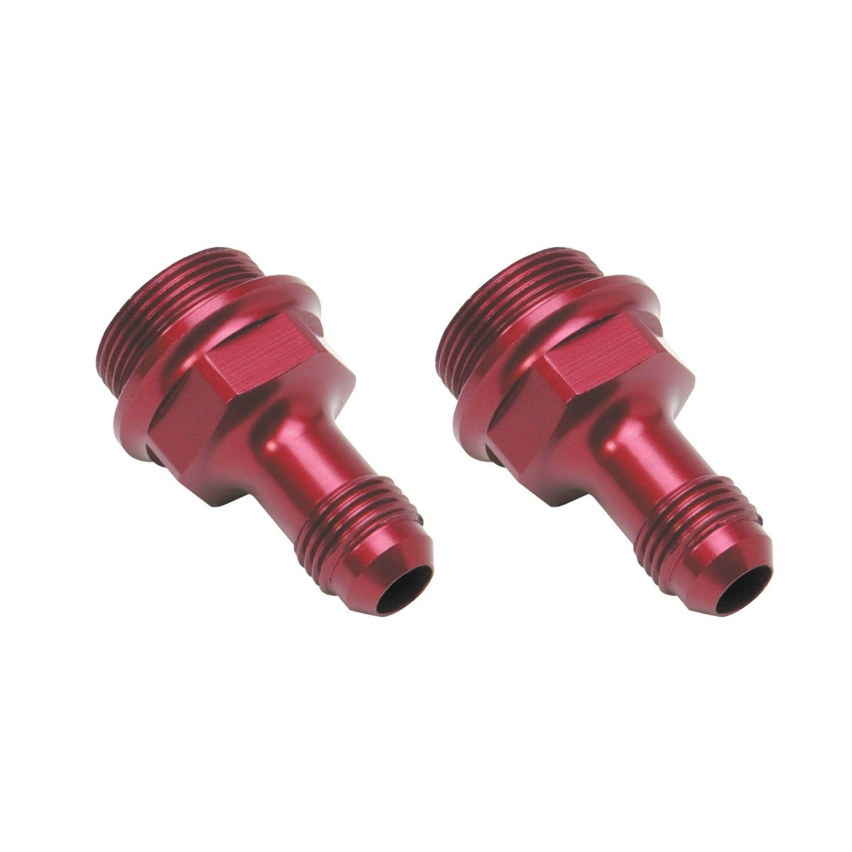 Russell 640360 7/8in -20 X -6 AN Male Flare Extended Carb Fitting W/ Reduced Hex