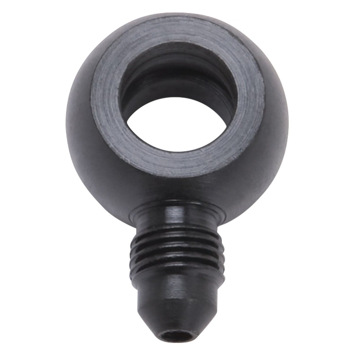Russell 640493 Fitting? Banjo 7/16 inch ID to -3 AN Male Black (Fits many GM)