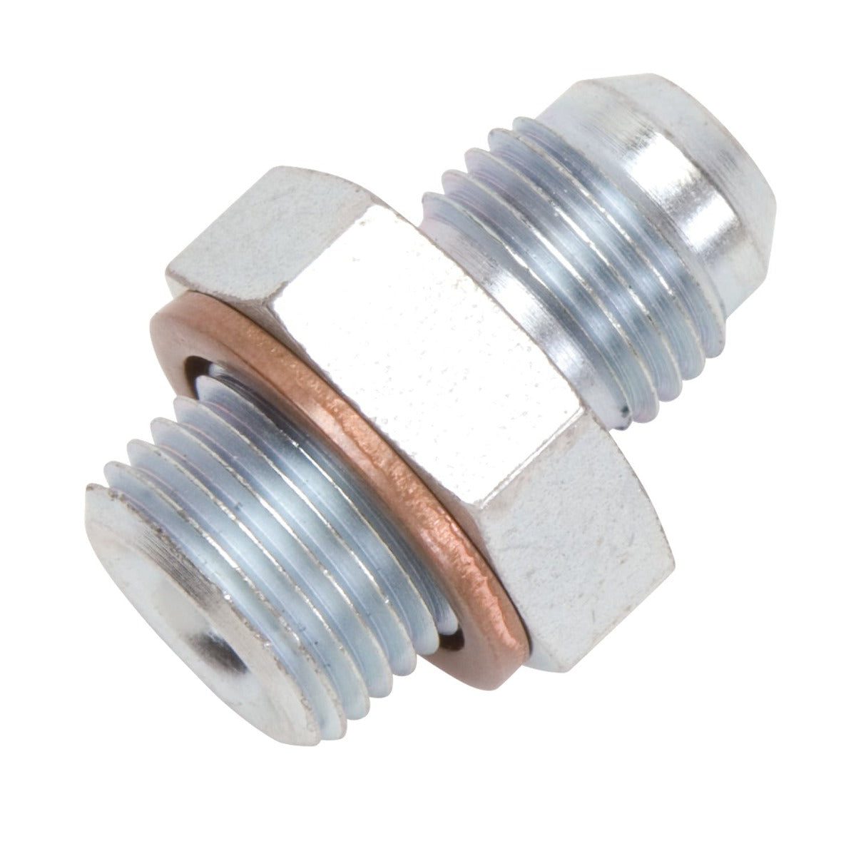Russell 640950 Adapter Fuel Pump -6 AN Male to 5/8 inch-18 Zinc