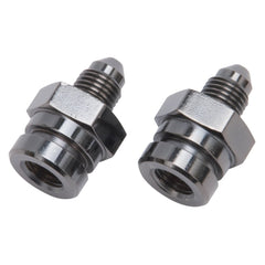 Russell 641293 Fitting Steel? 3/8 inch - 24 IF Female to -3 AN Male Black