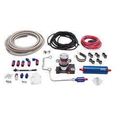 Russell 641580 Complete Carb plumbing kit. Dual Feed Edelbrock Thunder series AVS carbs. R
