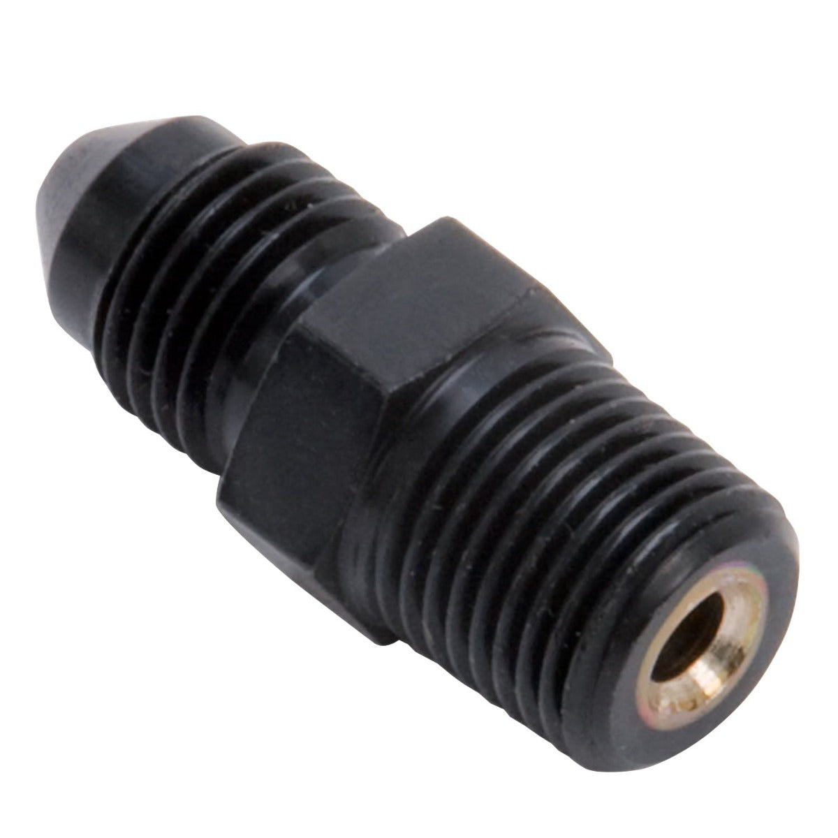Russell 642443 Fitting Steel -3AN to 1/8 inch NPT Black