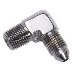 Russell 642793 1/8 inch NPT Ppipe Male 90? SAE Brake Adapter Fitting Black
