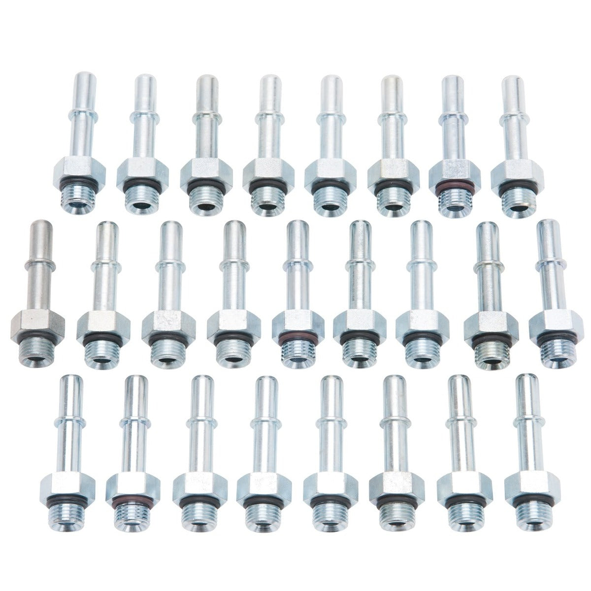 Russell 644028 Adapter fitting. 3/8 inch SAE quick disconnect male to #6 SAE Port male