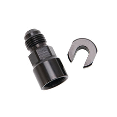 Russell 644113 EFI Adapter Fitting -6 AN Male to 5/16? SAE Quick-Disconnect Female Screw