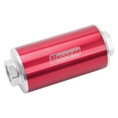 Russell 649261 Fuel filter, Profilter, 6? long, 60 Micron, #10 AN Inlet/#10 AN Outlet, Red