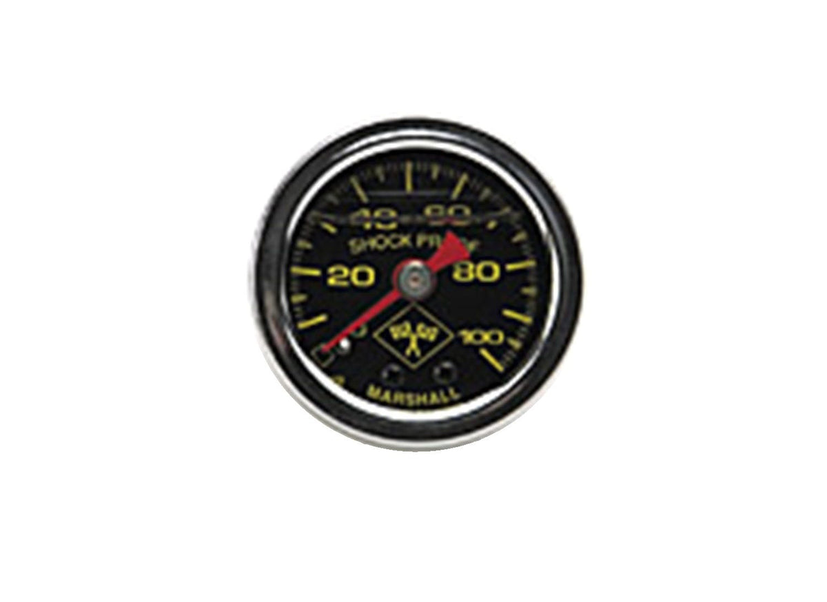 Russell 650320 MNS Series 0-100 PSI Silicone Filled Fuel Pressure Gauge W/ 1/8 NPT Male In