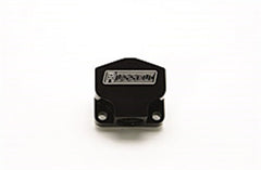 Russell 650400 Blck Anodized Billet Y Block With -6 Inlet And -6 Outlet