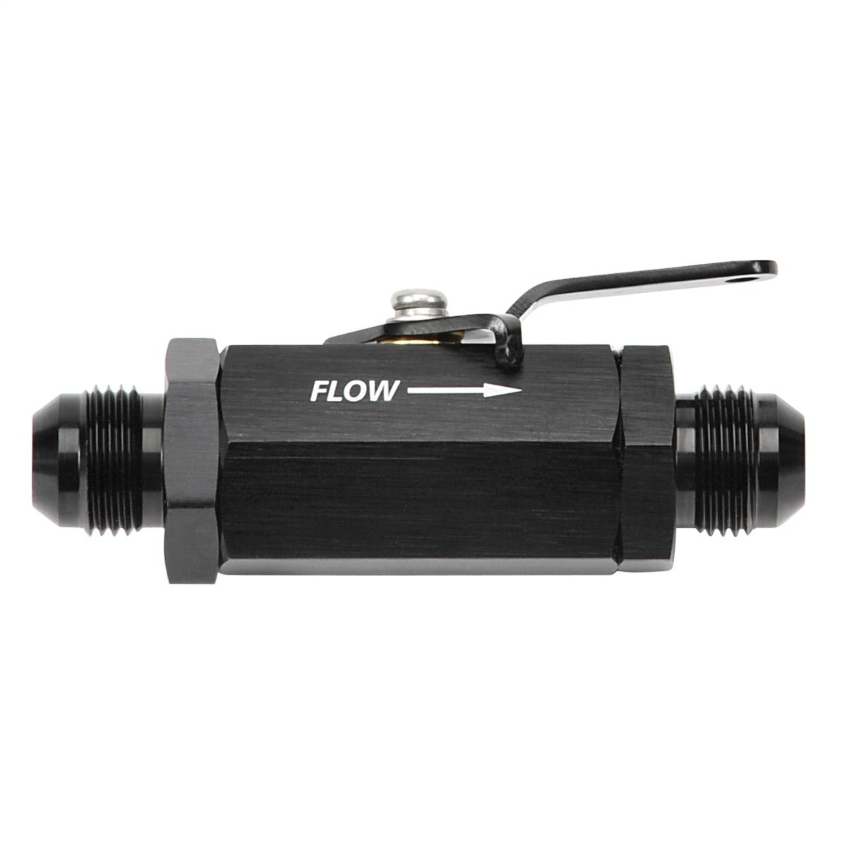 Russell 650653 ShutOff Valve -10AN Male Black Finish