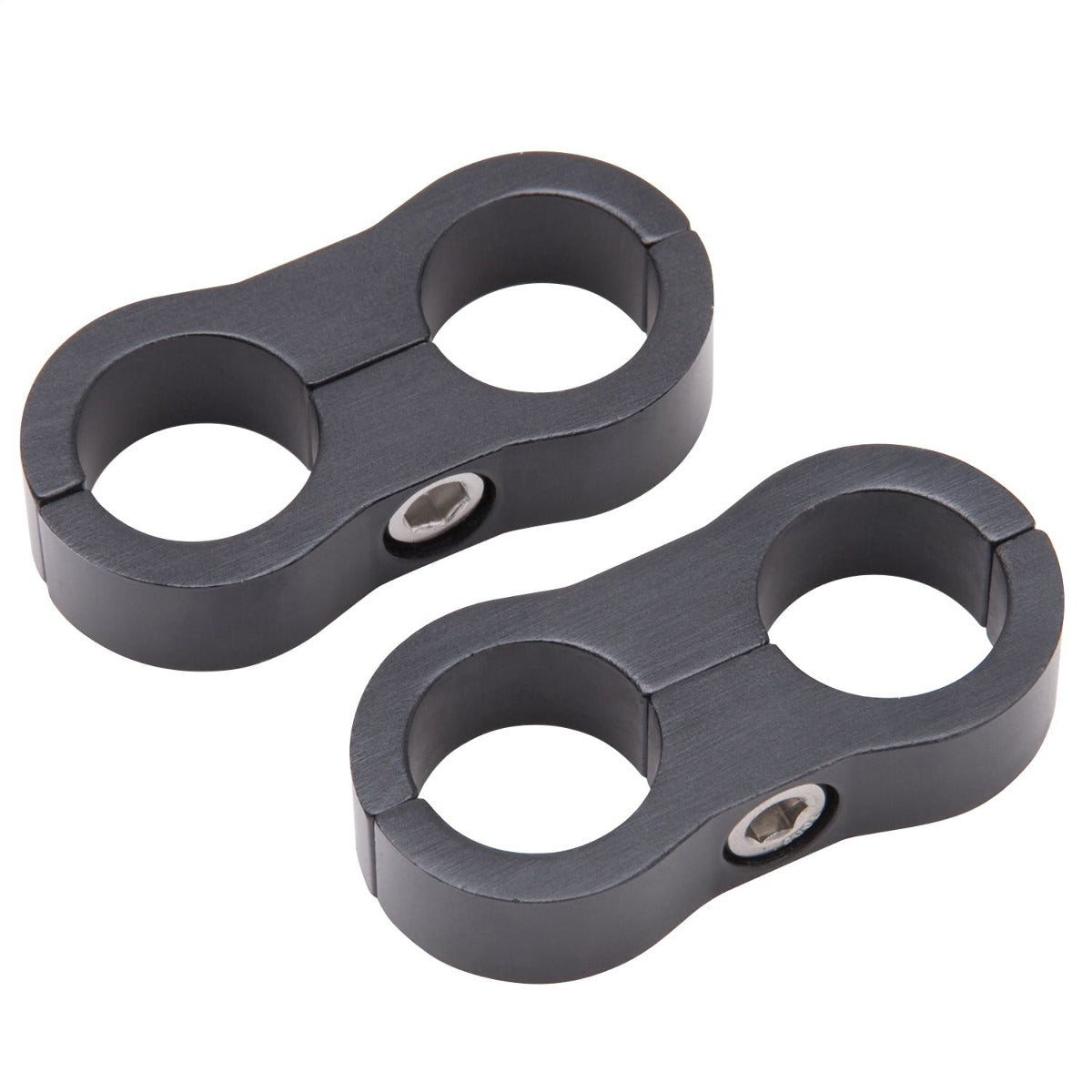 Russell 654303 Hose Separator For -6 Braided Hose Black Anodize